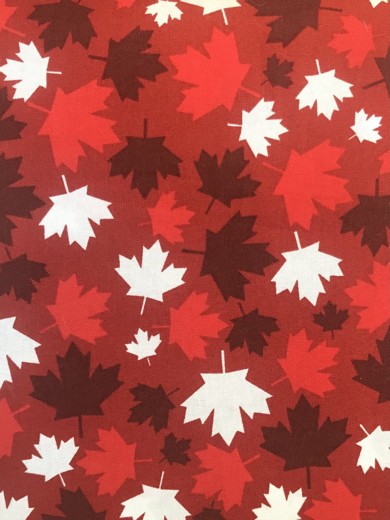 Cotton PANT - Red Maple Leaf