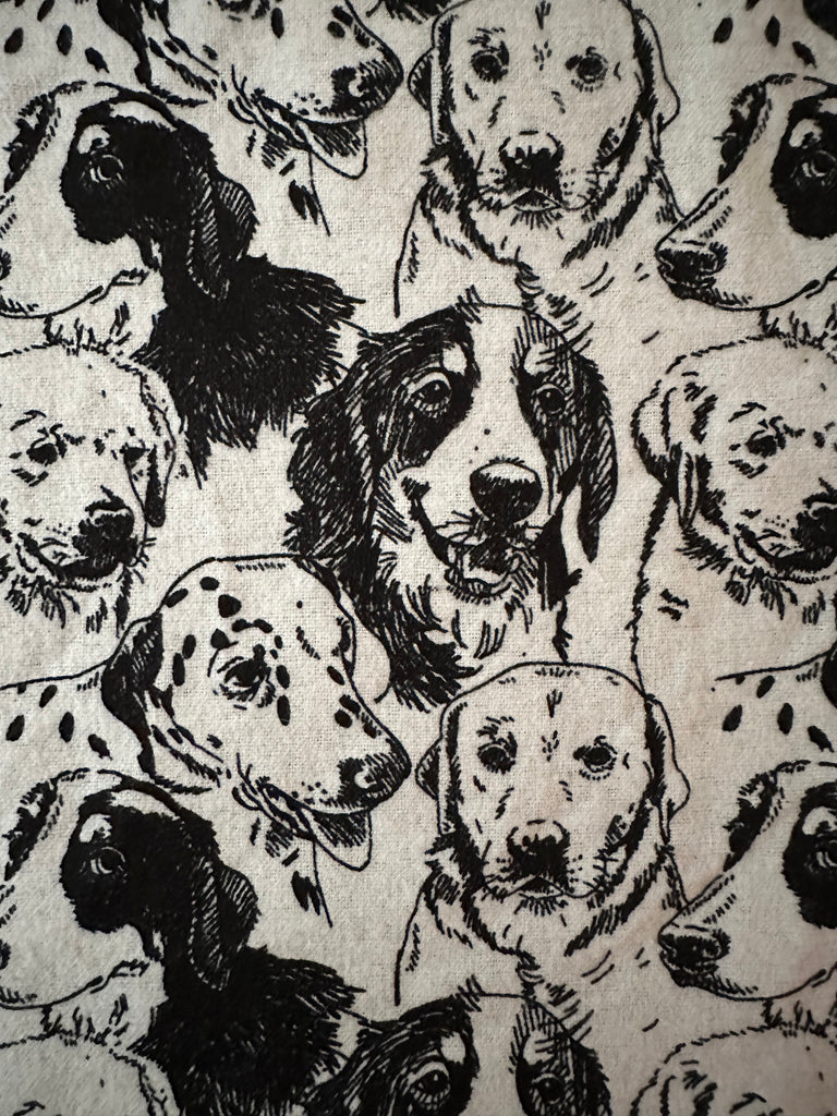 Flannel Pants - Dog Drawings