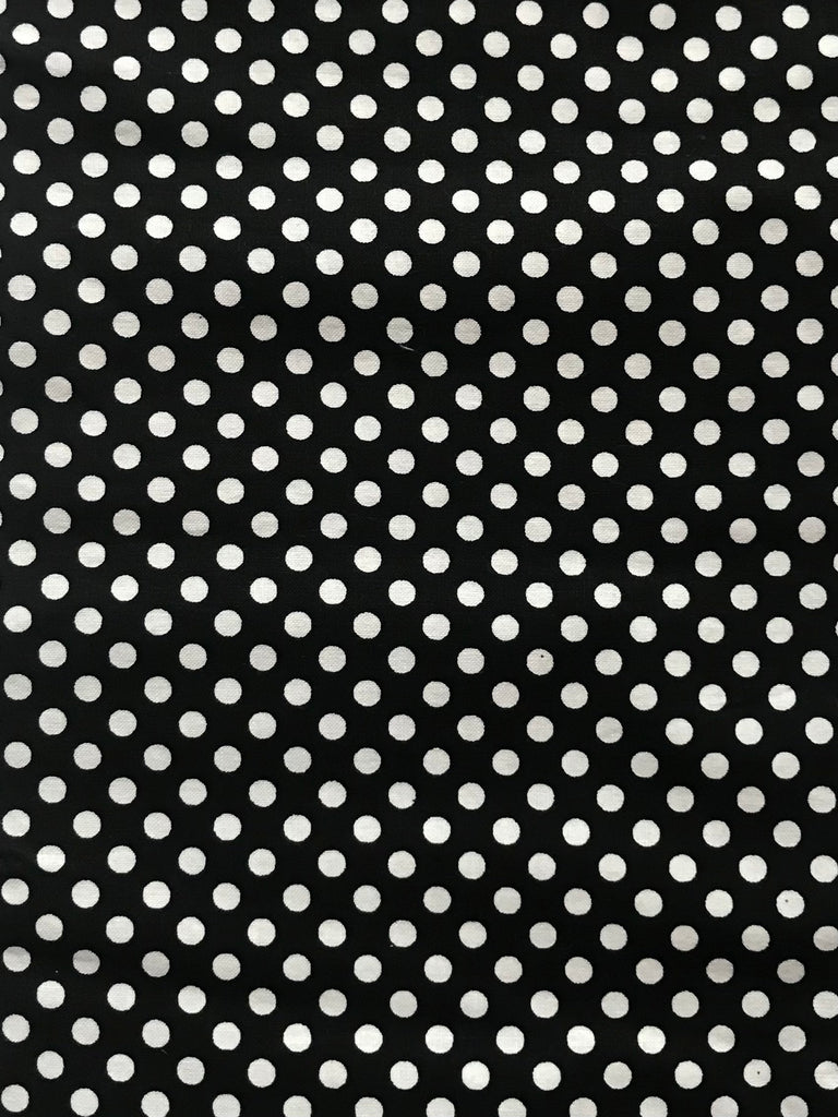 Cotton PANT - Black & White Dot