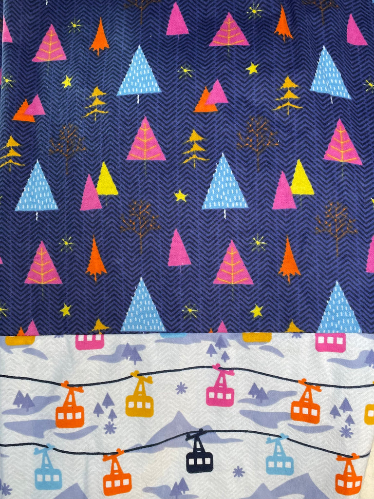 Flannel PANT - Trees w/ Gondola