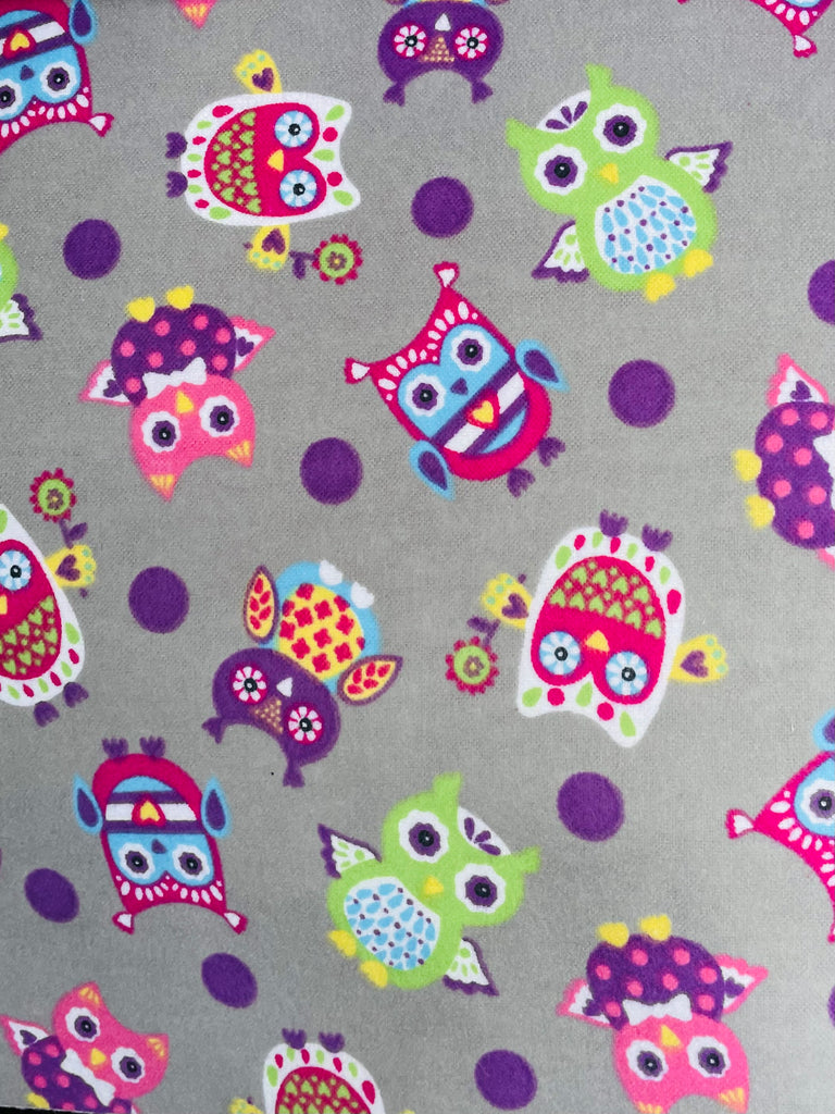 Female BOXERS Flannel - Owl