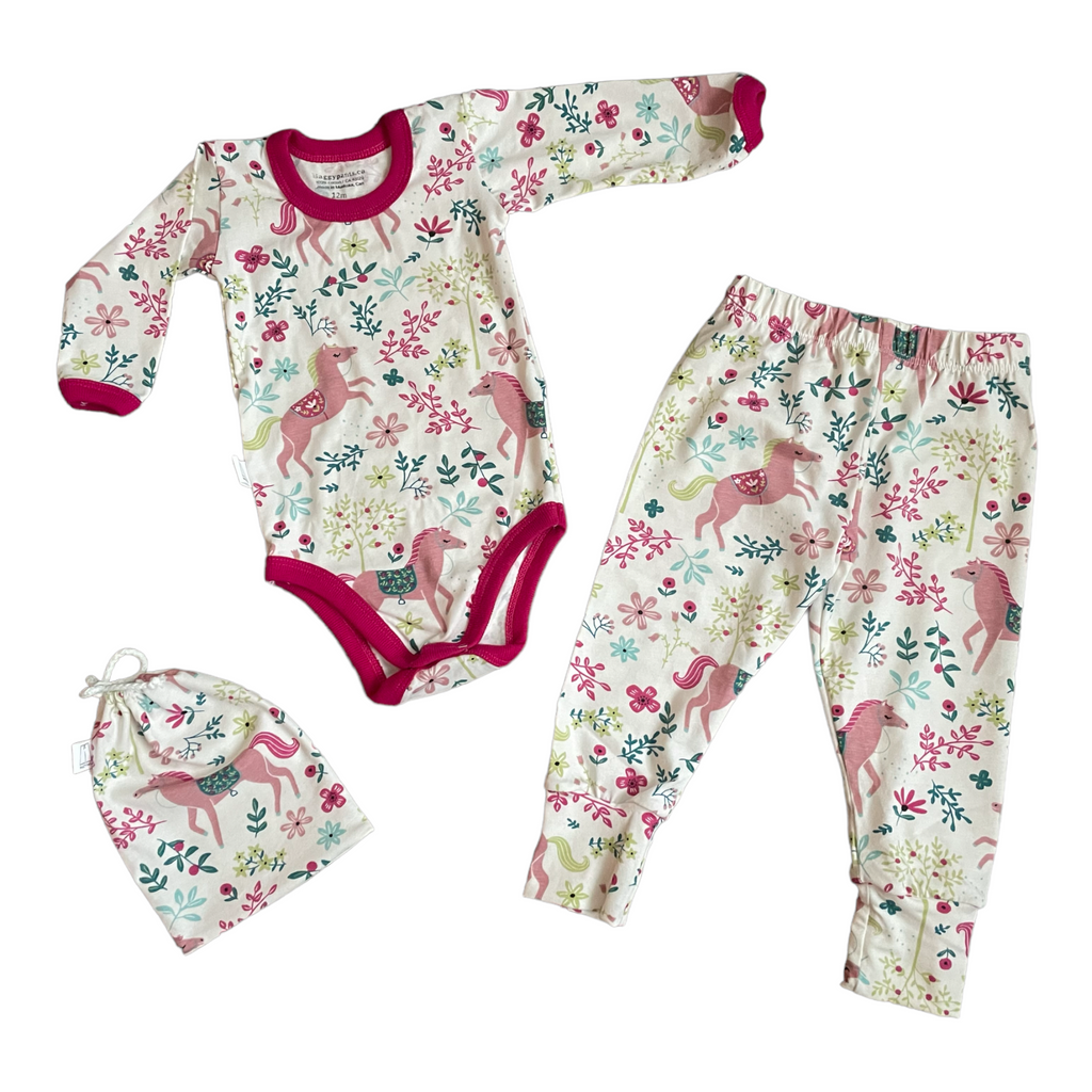 Jersey Baby Sets - Horse