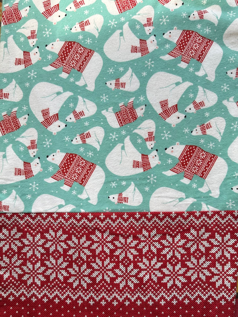 Flannel PANT -  Polar Bears w/ Red Sweater