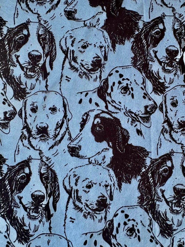 Flannel PANT - Dog Sketch