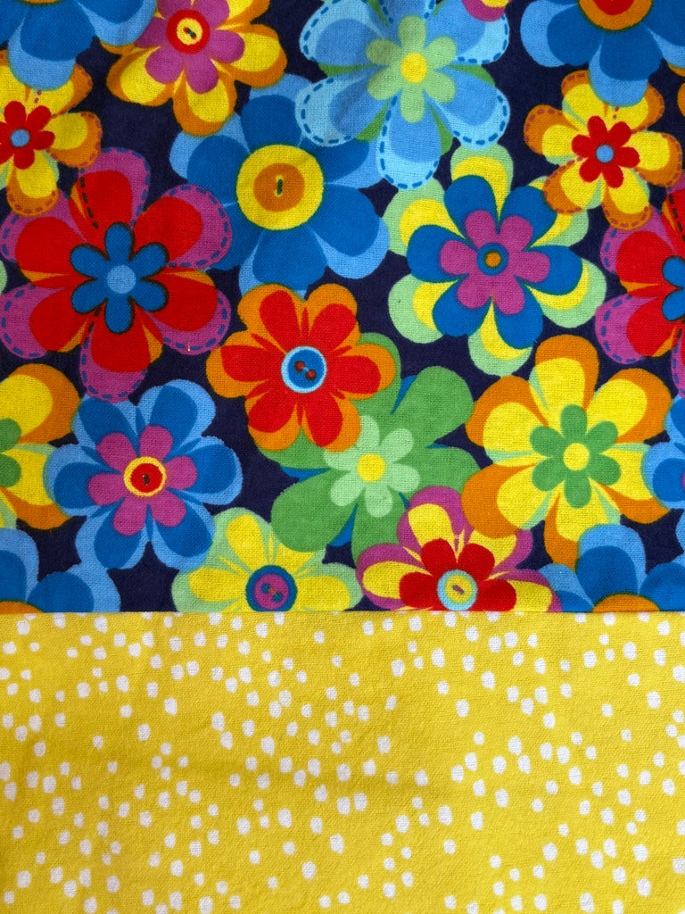 CAPRI Flannel - Wild Flower w/ Yellow