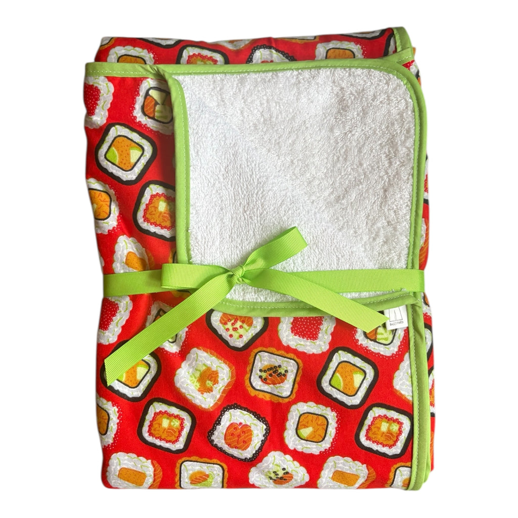 Hooded Towel - Sushi