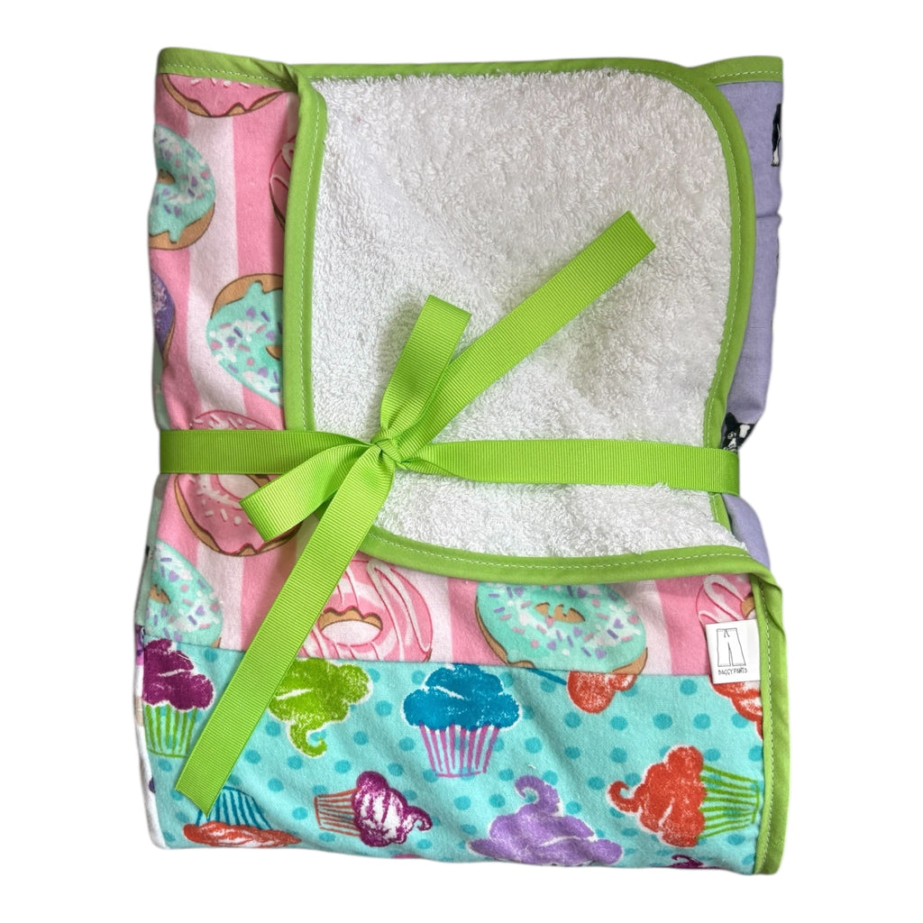 Hooded Towel - Patchwork