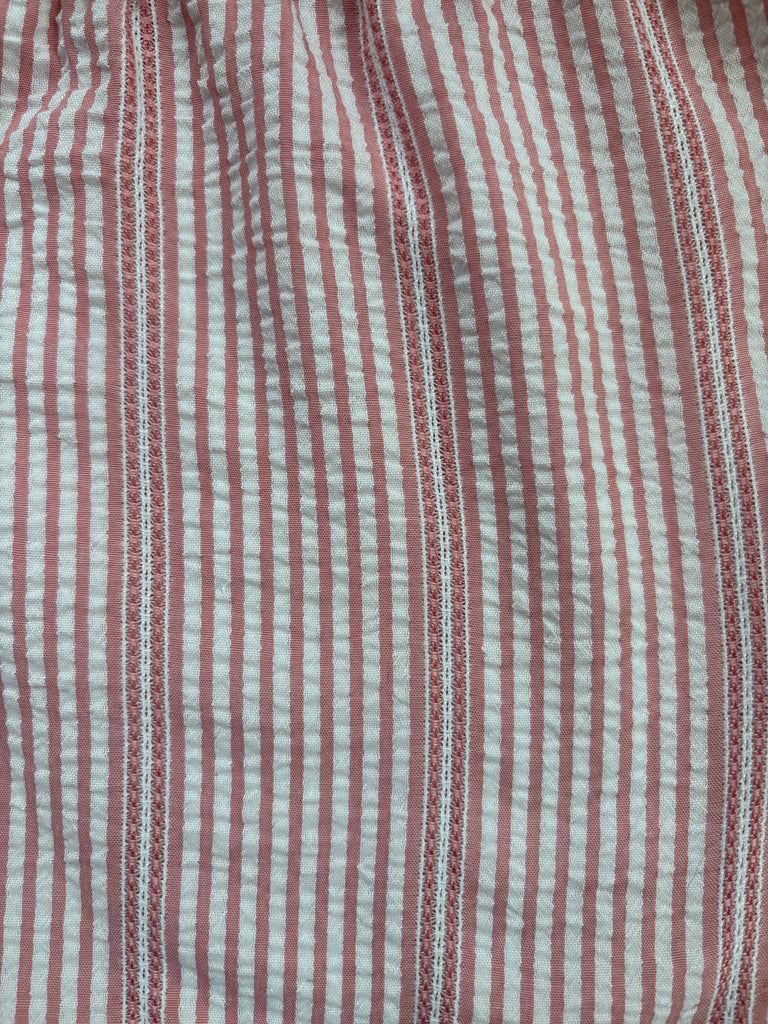 Seersucker  PANT- Watermelon Stripe