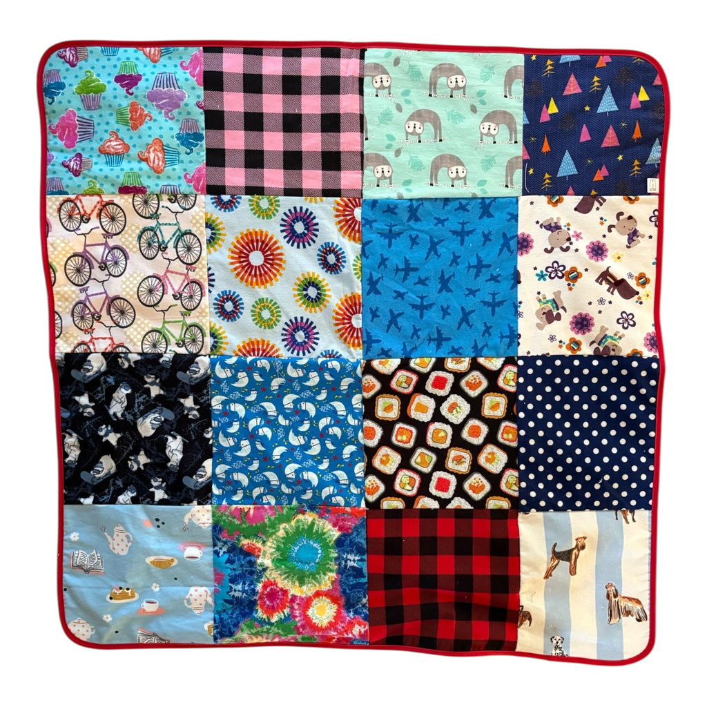 Hooded Towel - Patchwork