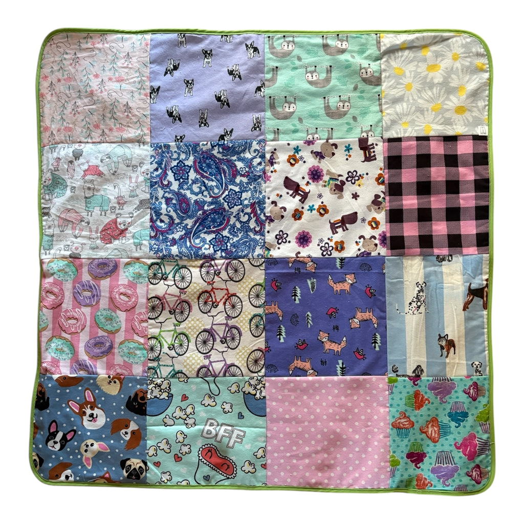 Hooded Towel - Patchwork