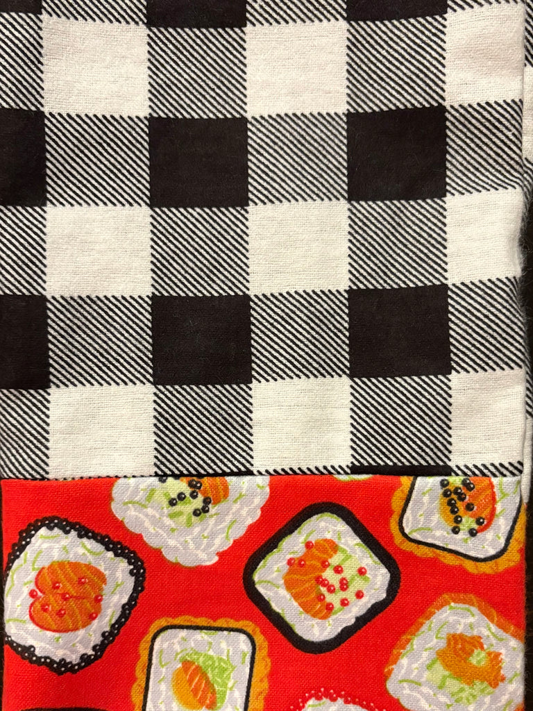 Flannel PANT - Buffalo Check w/ Sushi