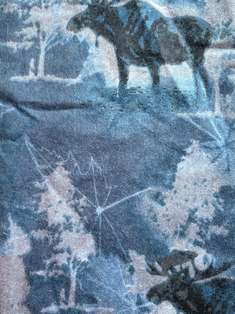 Flannel PANT - Navy Moose