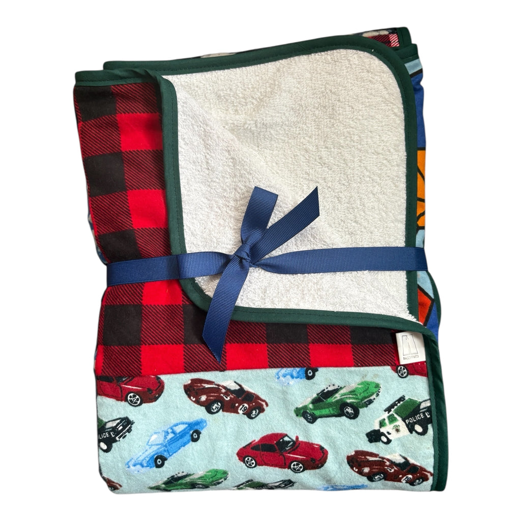 Hooded Towel - Patchwork