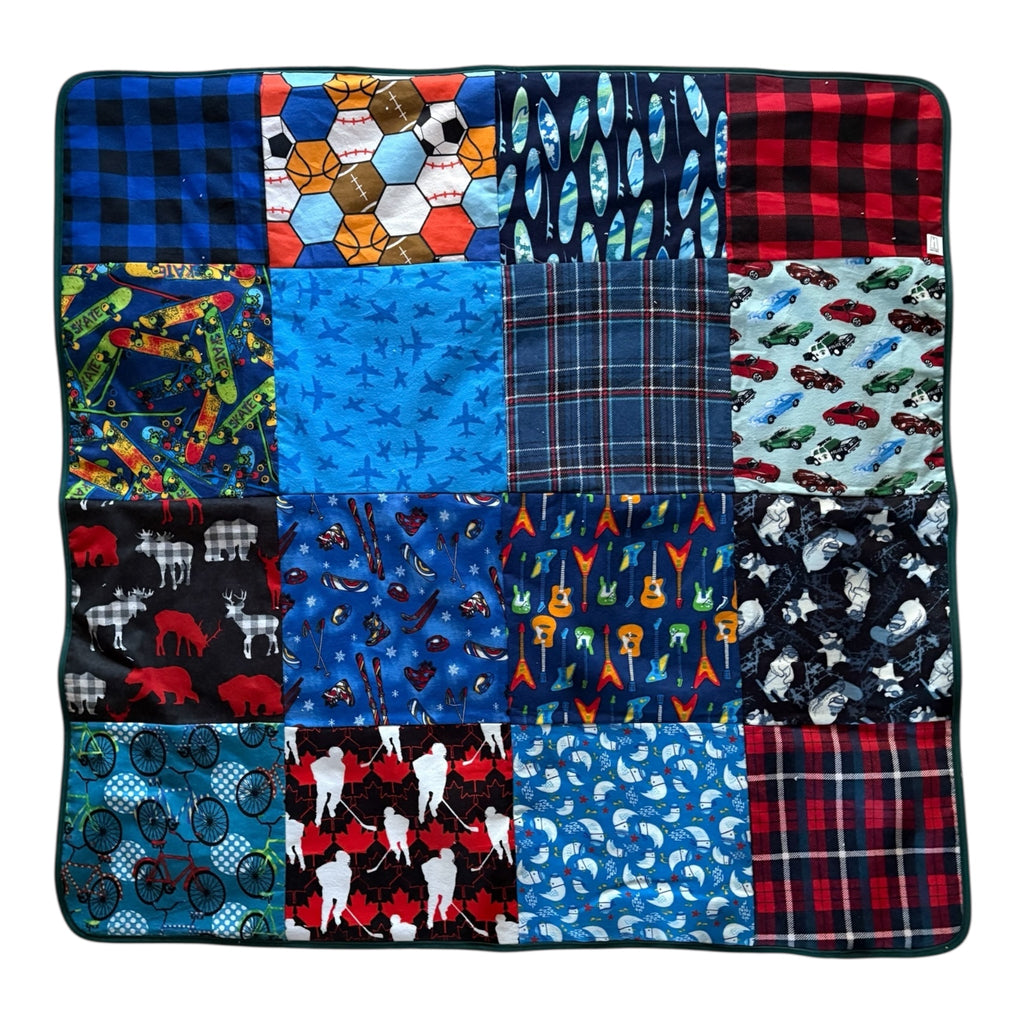 Hooded Towel - Patchwork