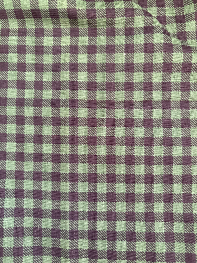 Unisex Cotton SHORTS - Hunter Green Buffalo Check