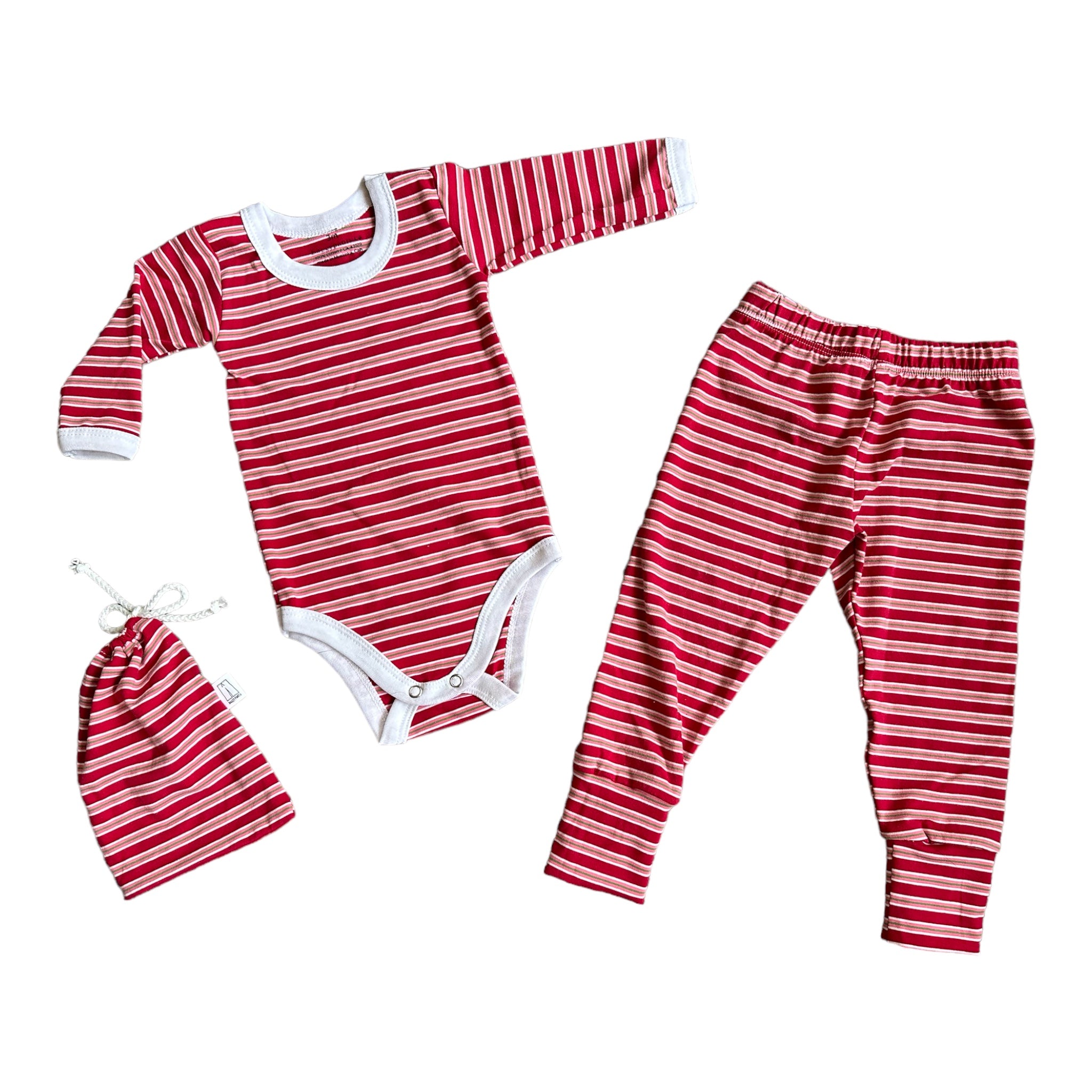 Jersey Baby Sets Red Stripe – BaggyPants Muskoka