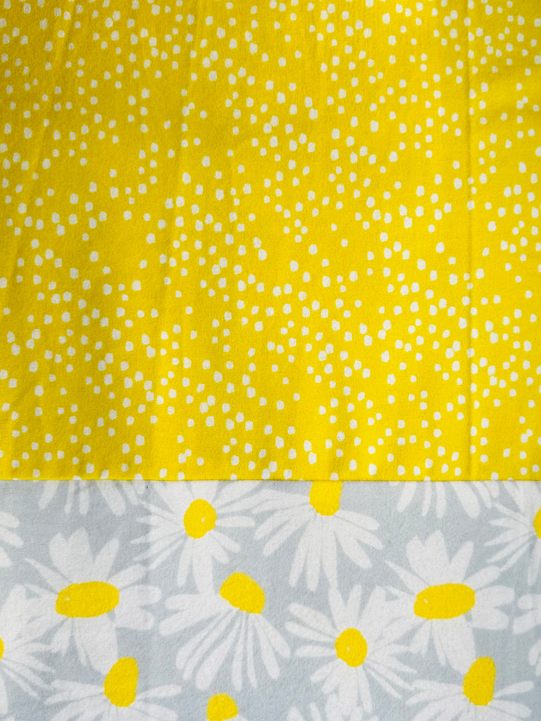 Flannel PANTS - Yellow w/ Daisy