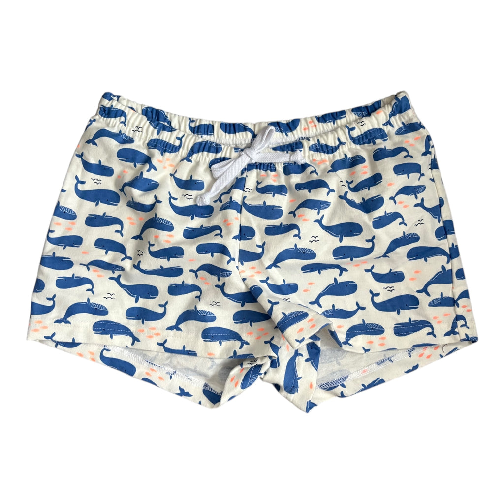 Female BOXERS Flannel - Whales