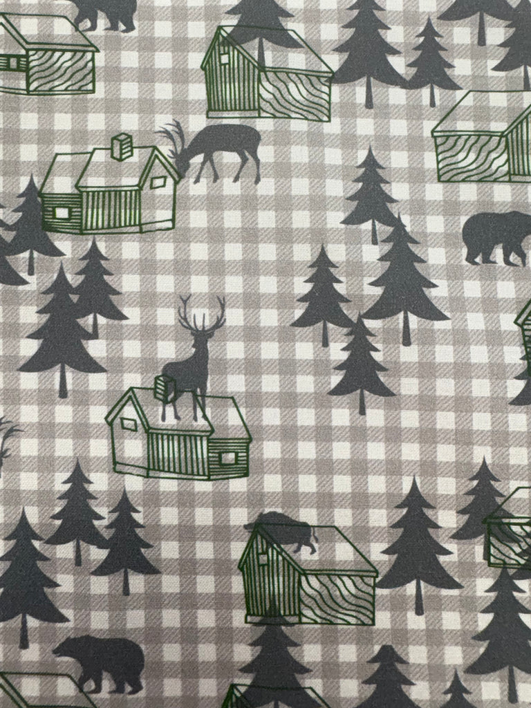 CAPRI Cotton - Cabins & Tiny Check