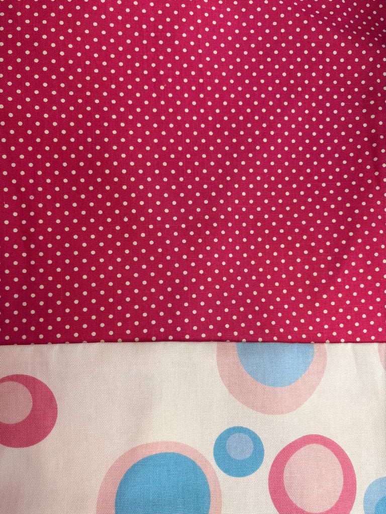 CAPRI Heavy Cotton - Pink Dot w/ Circles