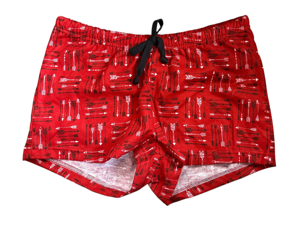 Female BOXERS Flannel - Arrows
