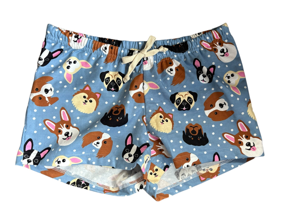 Female BOXERS Flannel - Dog Heads