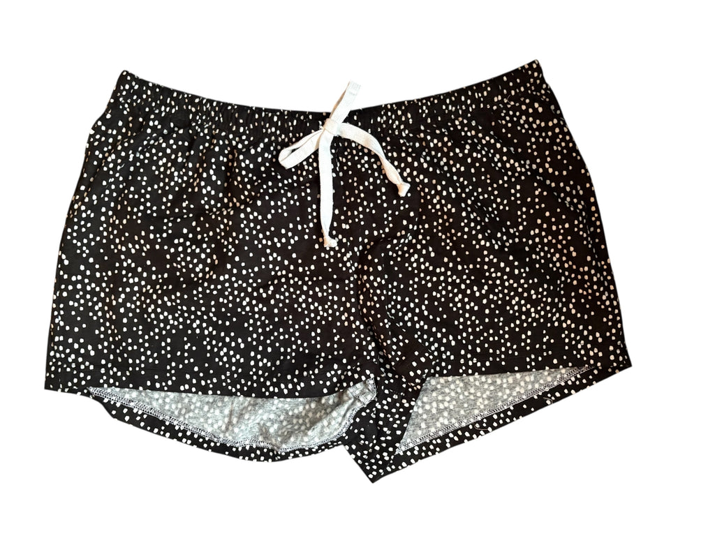 Female BOXERS Flannel - Black