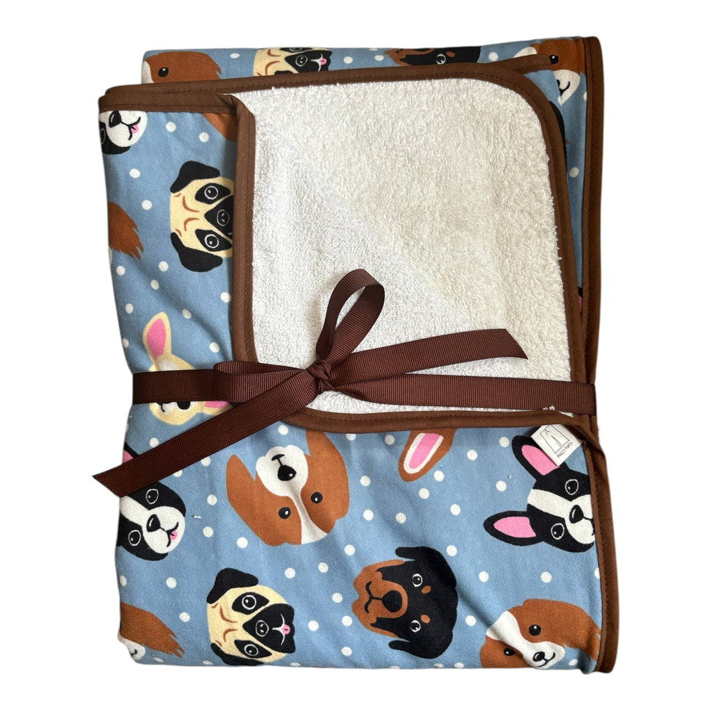 Hooded Towel - Dog Heads