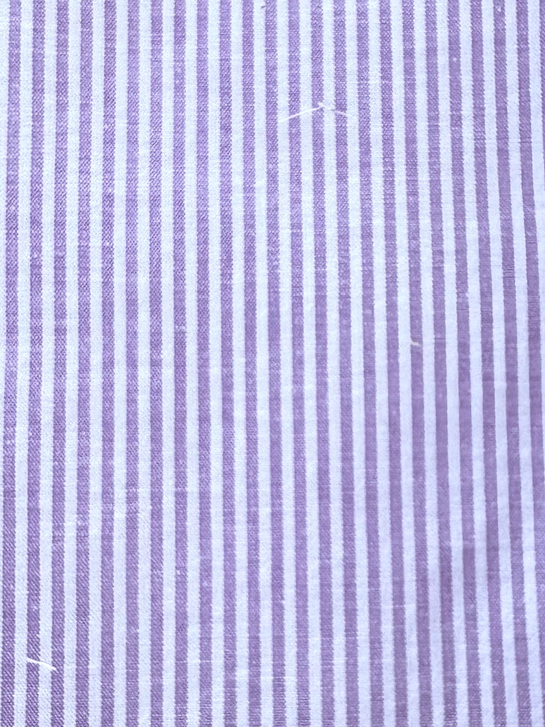 Seersucker/Cotton  PANT-  Mauve Stripe
