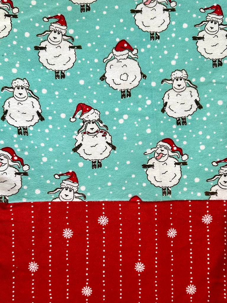 Flannel PANT - Santa Sheep w/ Red