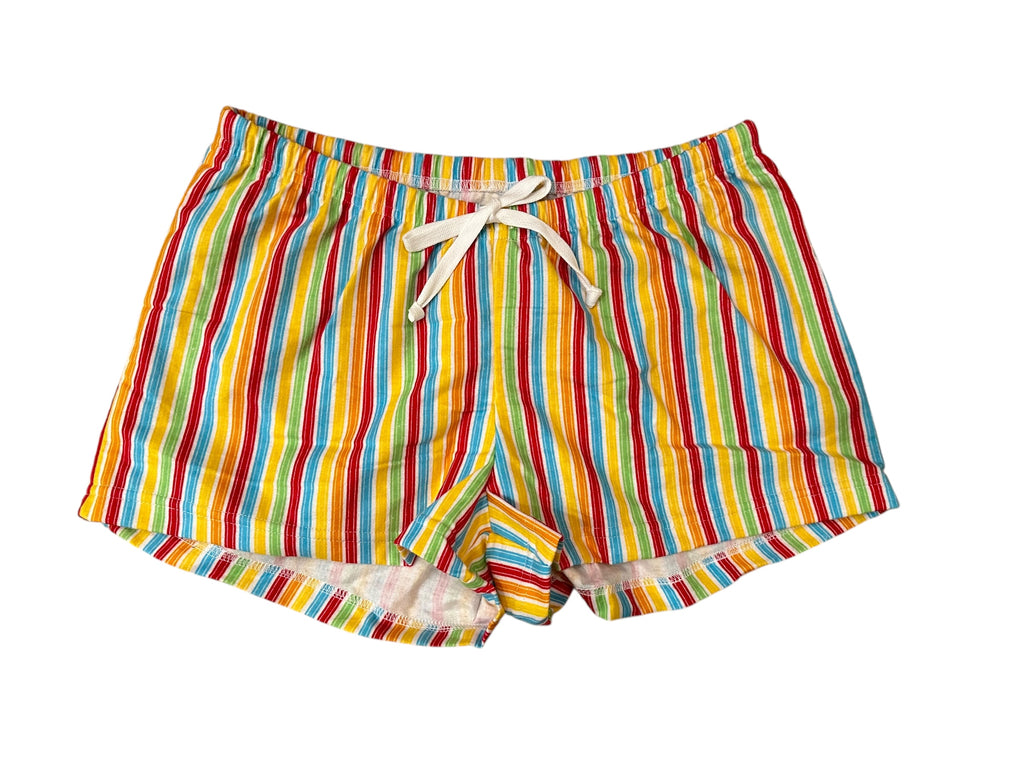 Female BOXERS Flannel - Multi Stripe