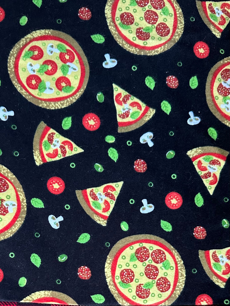 Unisex Flannel SHORTS - Pizza