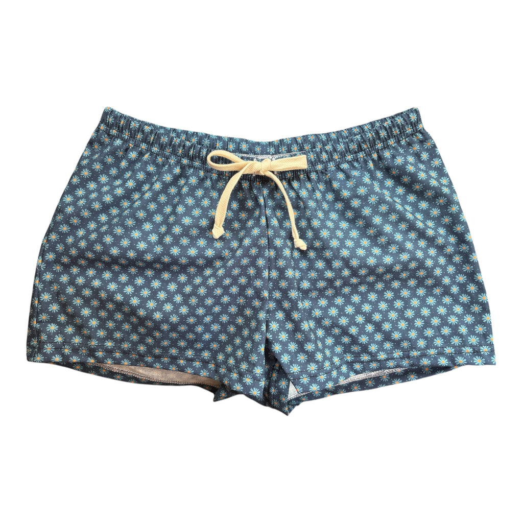 Female BOXERS Cotton - Blue Flower