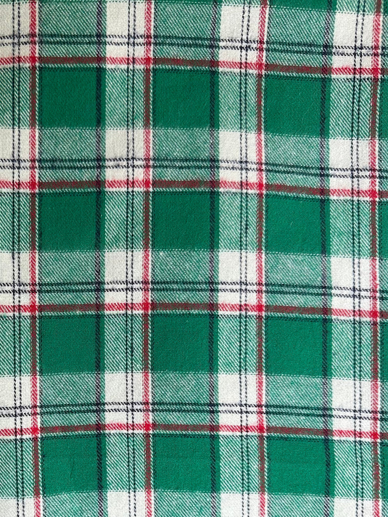 Flannel PANT - Green Plaid