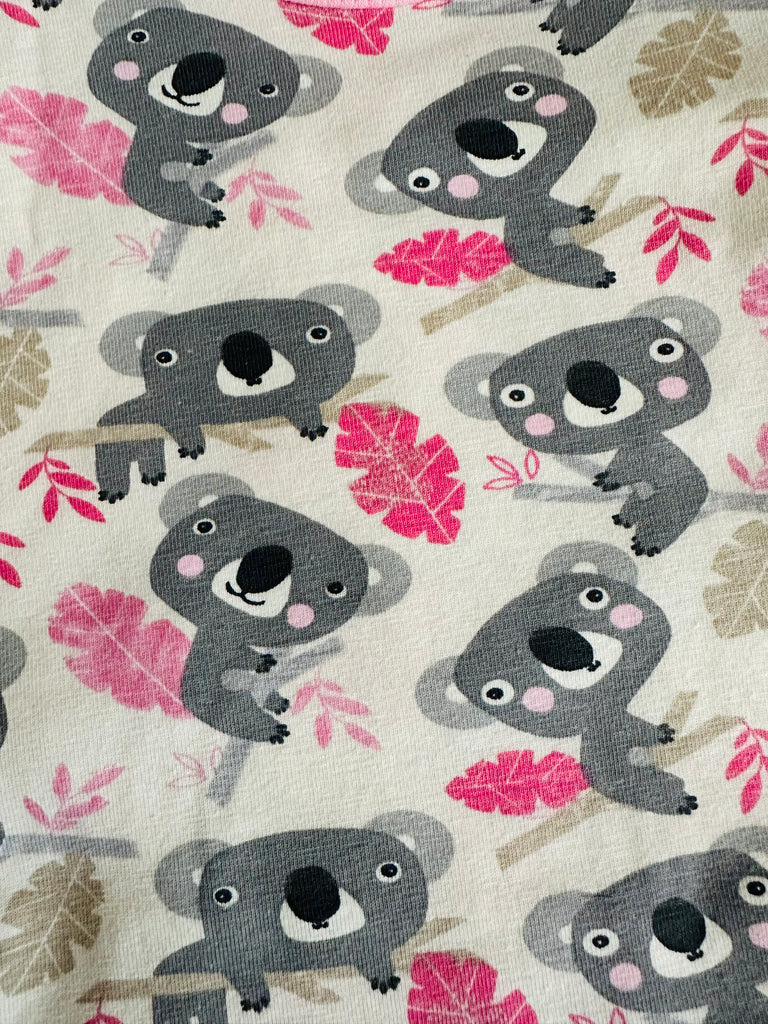 Jersey Baby Sets-Pink Koala