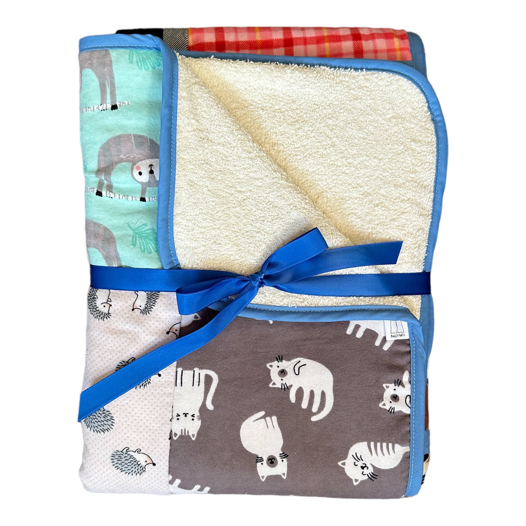 Hooded Towel - Patchwork