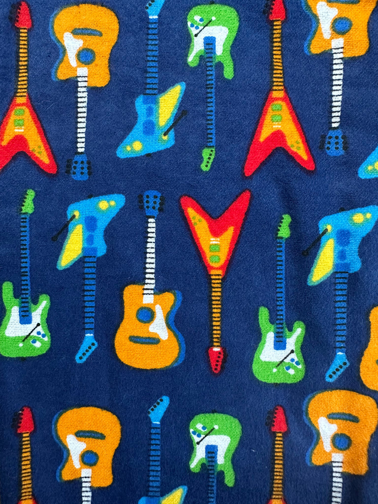 Flannel PANT- Blue Guitars