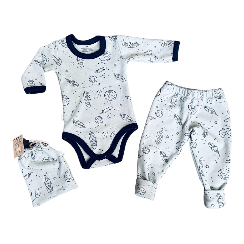 Jersey Baby Sets -  Blue Planet