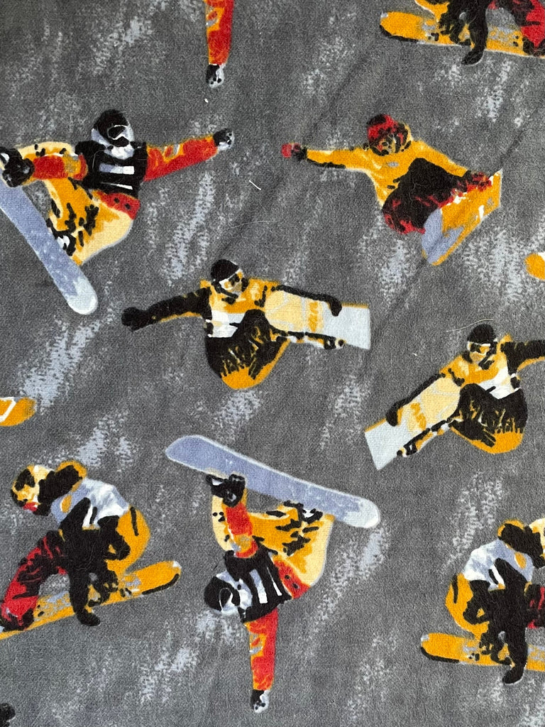 Unisex Flannel SHORTS - Snowboard