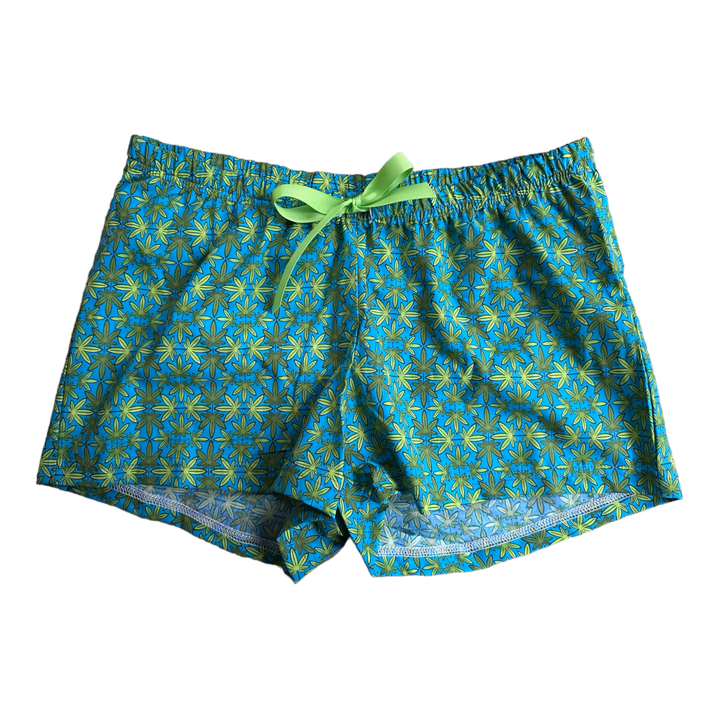 Female BOXERS Cotton - Weed