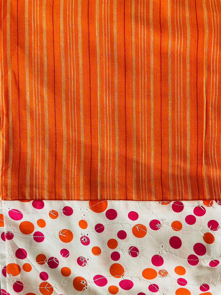 CAPRI Cotton - Orange w/ Dot