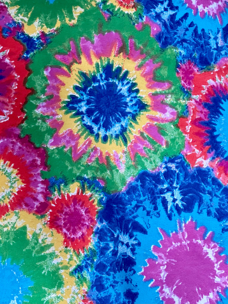 Flannel PANT- Colourful Tie Dye
