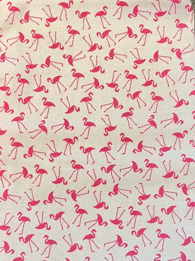 Cotton Pants- Pink Flamingo