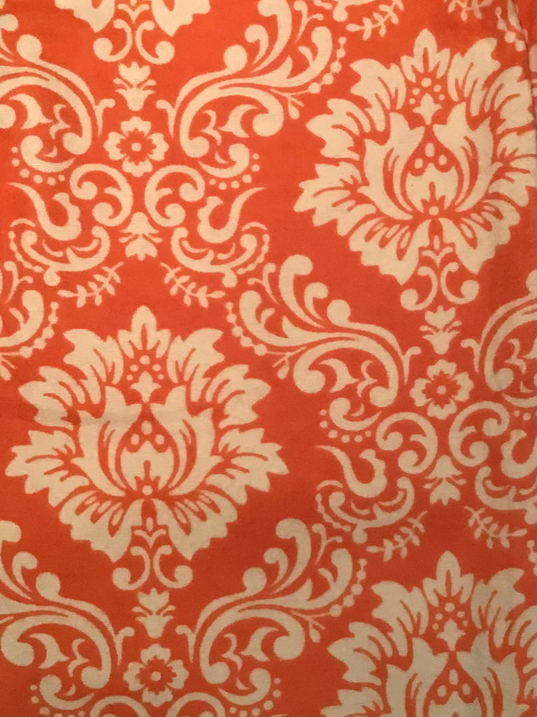 Flannel Pants - Orange Floral