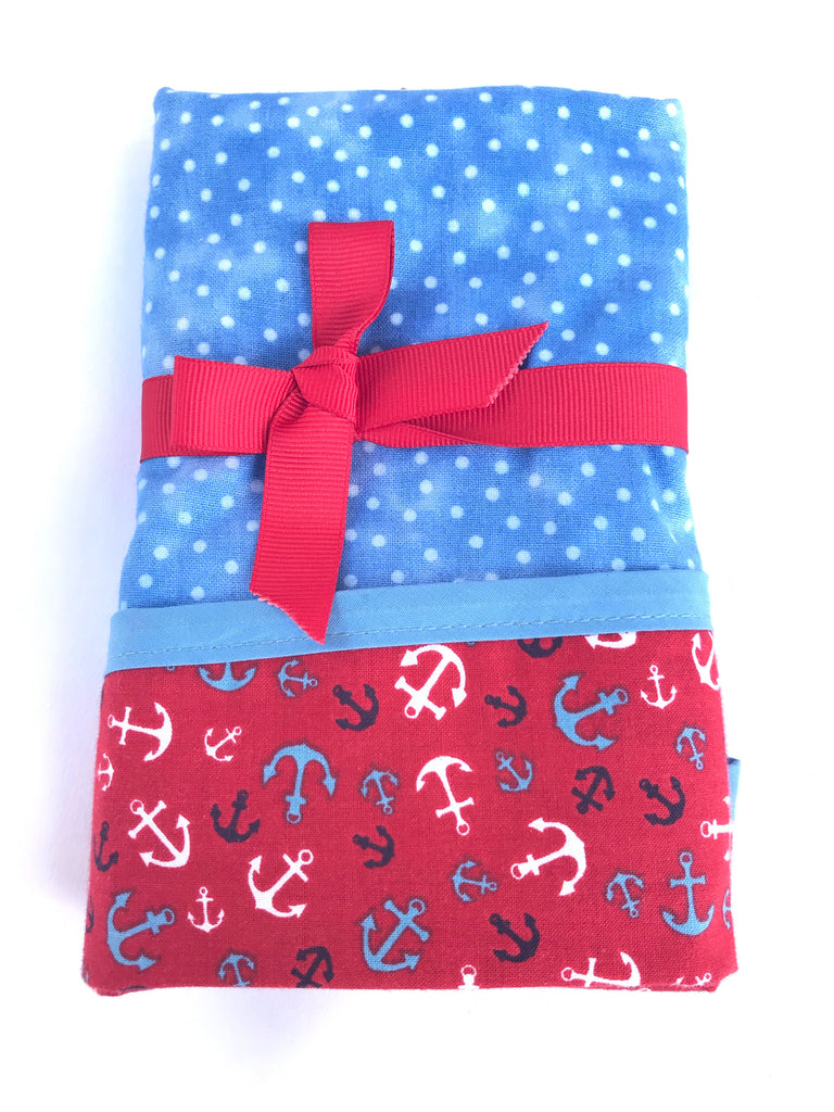 Reversible Dresses - Red Anchor w/ blue dot