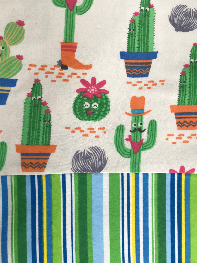 Flannel Pant - Cactus w/ Green Stripe