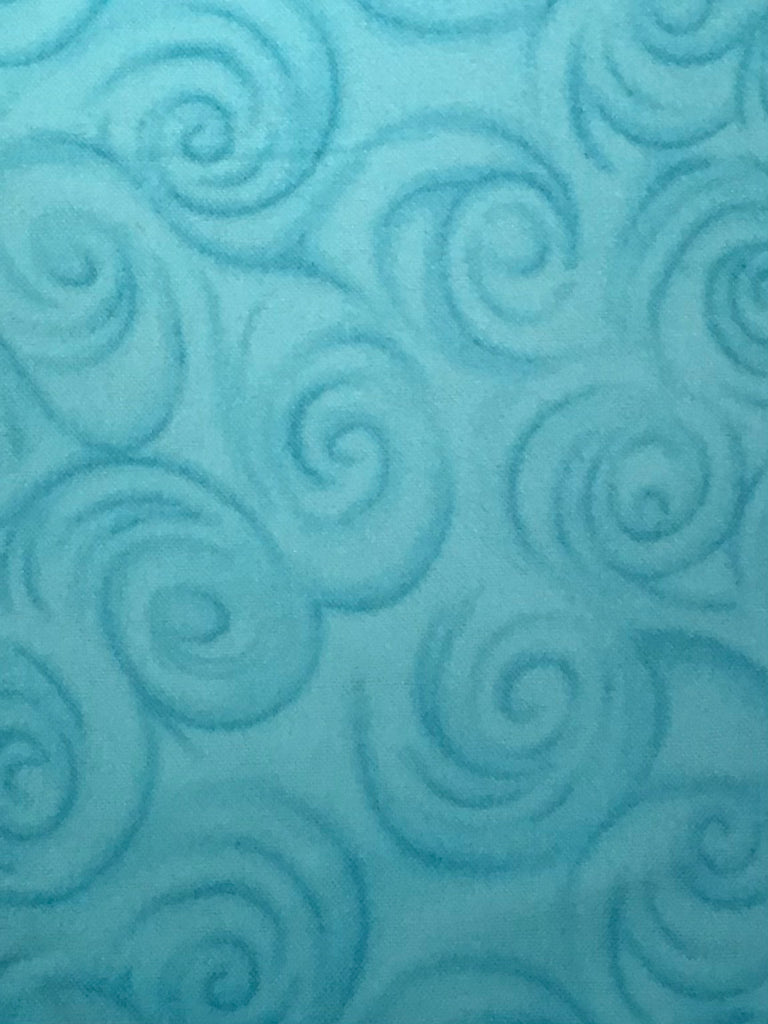 Flannel Pants - Turquoise Swirl