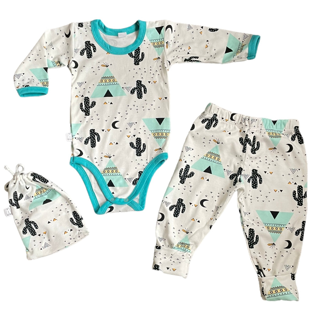 Jersey Baby Sets - Cactus