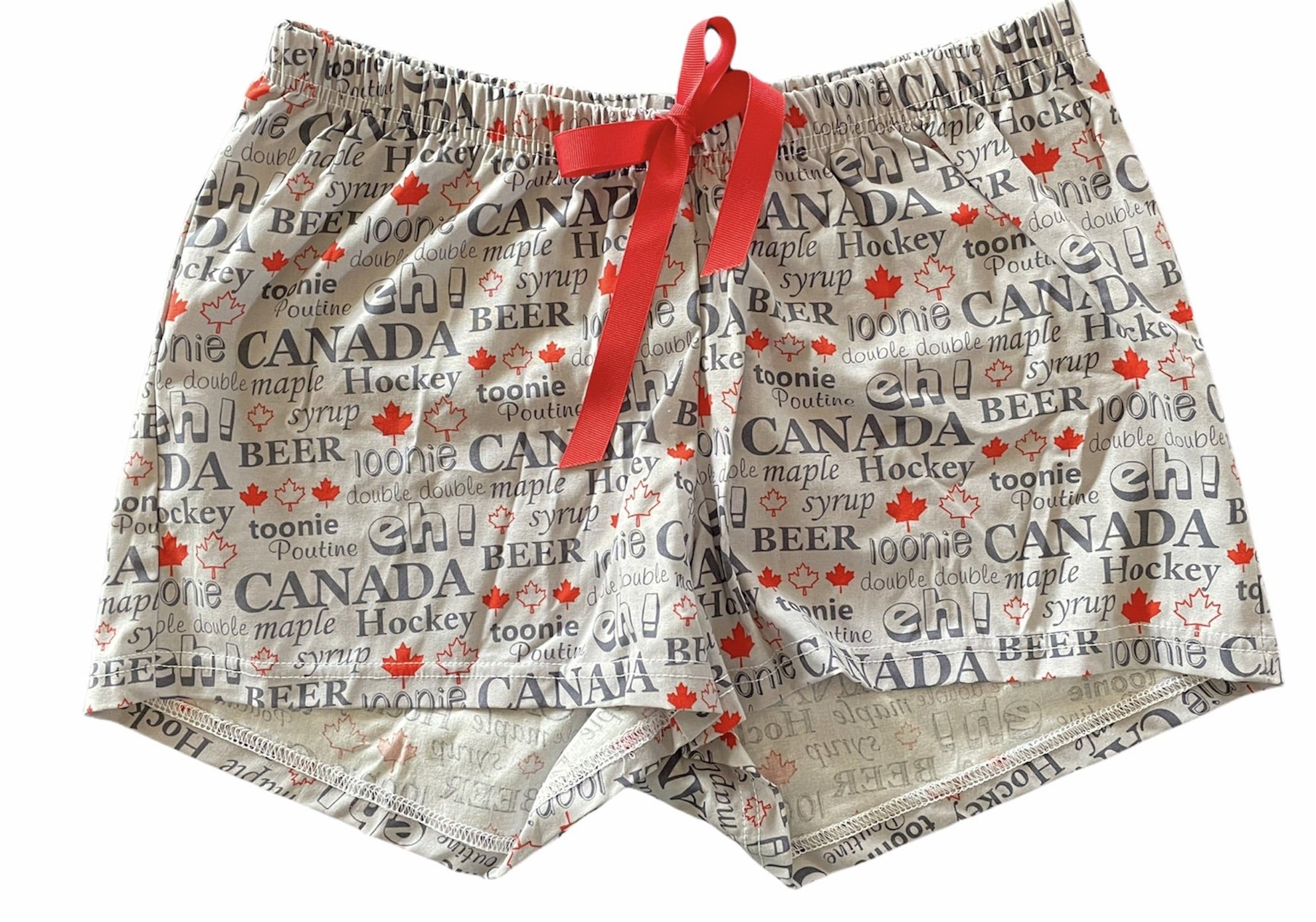 Female BOXERS Cotton - Canadian Words – BaggyPants Muskoka