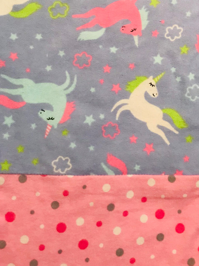 Flannel Pants - Unicorn w/ Pink